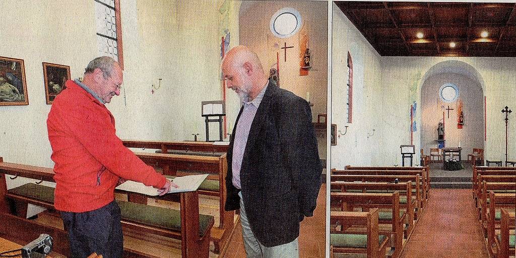 Kirchensanierung St. Otmar Quelle: St. Othmar Kappel